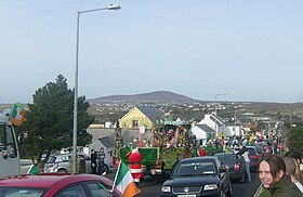 Gweedore holds one of the largest St. Patrick's Day parades in County Donegal