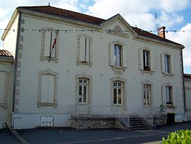 The town hall in Lagupie