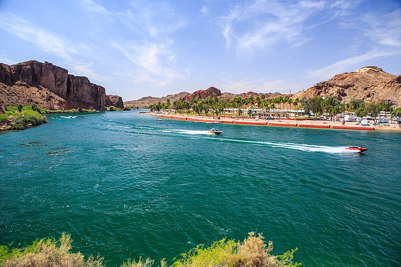 File:Lake Mead Nat. Recreation Area, S of the Hoover Dam, Ariz….Pano 1 (7334038726).jpg