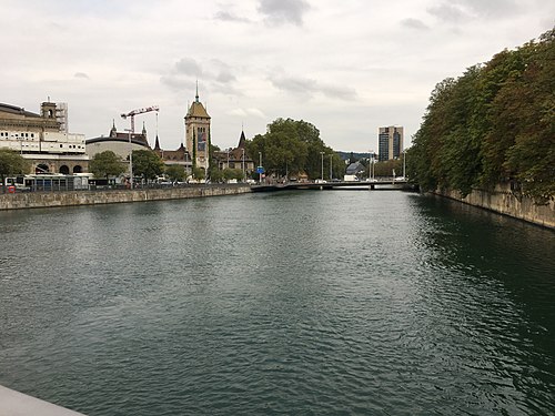 Lake in Zurich