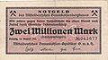 2.000.000 Mark, 1923