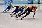 Gambar mini seharga Berkas:Lillehammer 2016 - Short track 1000m - Women Quarterfinals - Giova Lancee, anita Nagay, Gloria Ioriatti and Angelina Tarasova 4.jpg