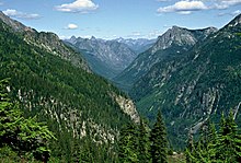 Stephen Mather Wilderness in the U.S. state of Washington Little Beaver valley.jpg