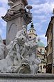 Deutsch: Slowenien, Ljubljana (Laibach), Robba Brunnen English: Slovenia, Ljubljana, Robba Fountain
