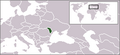 Localização de Moldávia ou Moldova