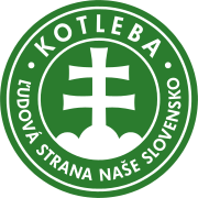 Logo of the Kotlebists – People's Party Our Slovakia.svg