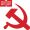 Logo du Parti des communistes de la République de Moldova.svg