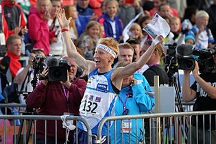 Mårten Boström Sotkamon MM-kisoissa 2013.