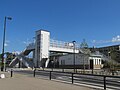 藤川駅駅舎 (豊橋方面)