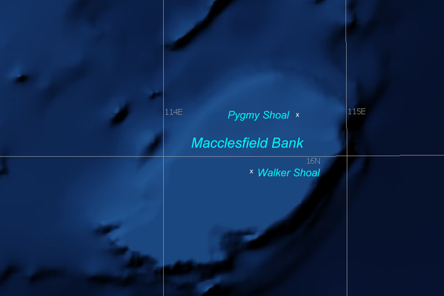 Macclesfield Bank, NASA World Wind