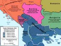 Macedonia's division in 1913 Macedonia 1913 map.png