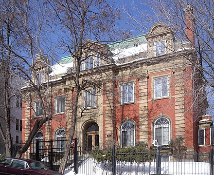 Herbert Molson House. Designed by architect Robert Findlay in 1912.