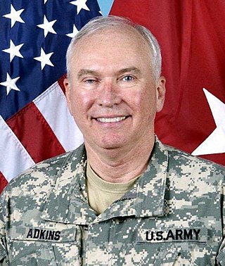 <span class="mw-page-title-main">James A. Adkins</span> United States Army general