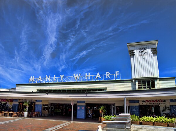 Manly ferry wharf