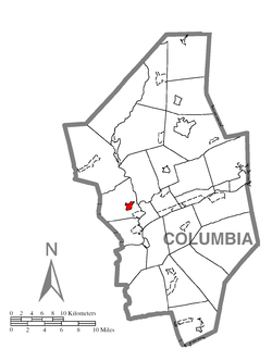 Lokalizacja w Columbia County