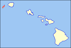 Map of Hawaii highlighting Niihau.svg