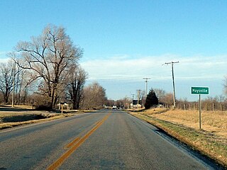 <span class="mw-page-title-main">Maysville, Arkansas</span> Census-designated place in Arkansas, United States