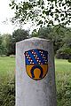 Boundary stone between Messel and Eppertshausen on the K180, Messel coat of arms