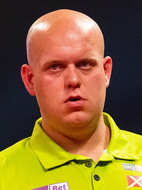 Michael van Gerwen, the number one seed and reigning champion, reached the fifth World Championship final of his career.