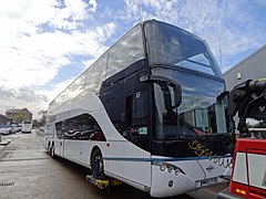 Autobús Ayats de doble piso el 12 de noviembre de 2013