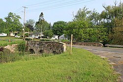 Mill Street-South Branch Raisin Sungai Jembatan Brooklyn Michigan.JPG