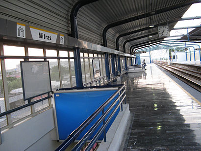 How to get to Estación Mitras with public transit - About the place