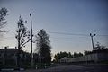 Улица в Цуканове в вечернее время
