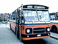 Nationale Maatschappij van Buurtspoorwegen bus 965291 van het DAF type MB200 met een carroserie gebouwd door Den Oudsten te Leuven.