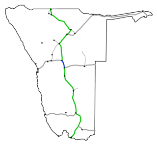 B1 road (Namibia) road in Namibia