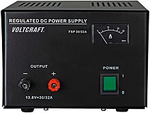 Fixed-voltage power supplies like these and AC adapters are optimized with the aim to support high currents per physical space at a given constant voltage. Due to optimization for a specific voltage rather than a range, they tend to be more compact at a similar output power support. Netzgeraet-orig.jpg