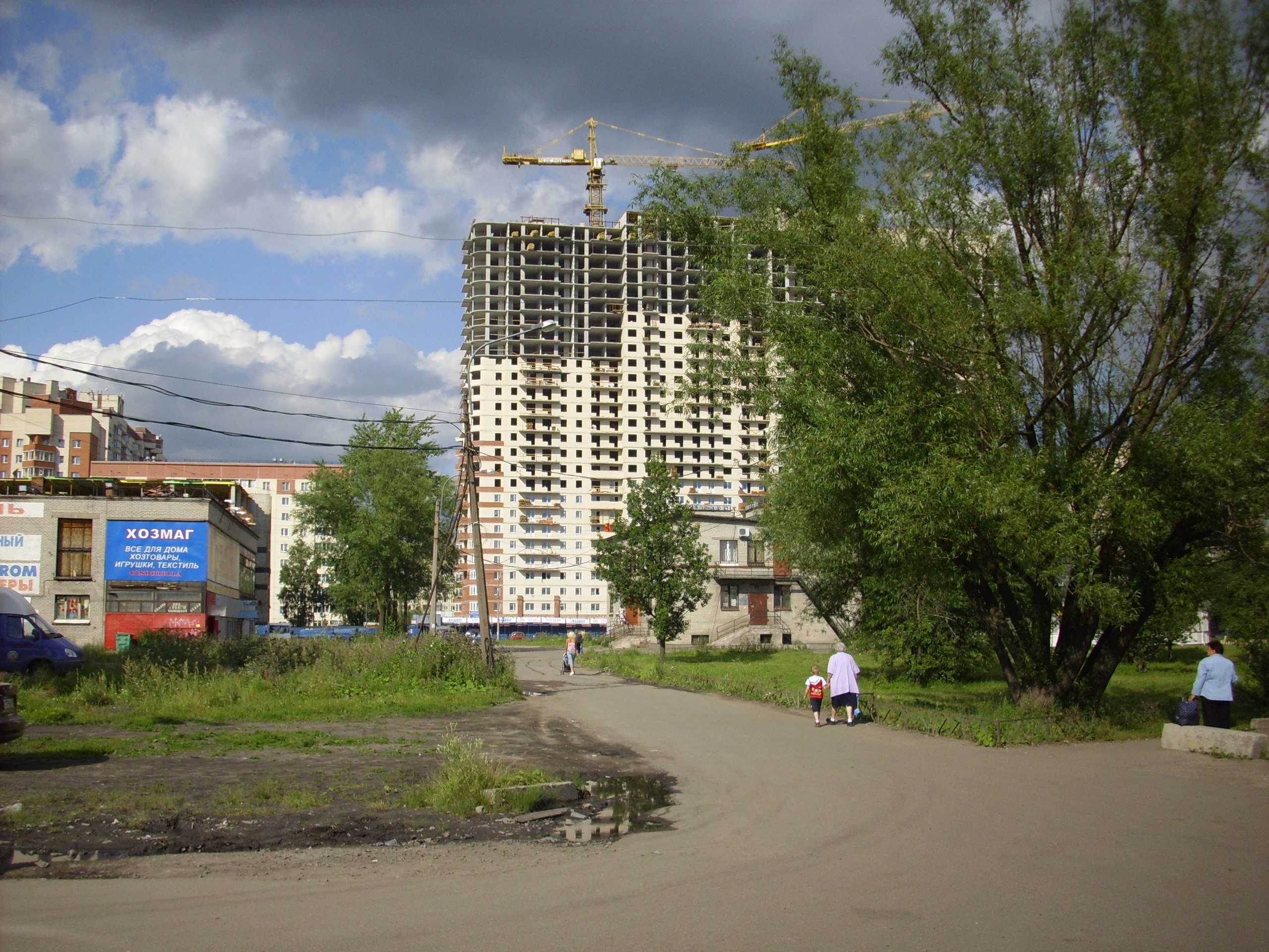 Файл:Nevskiy rayon, Sankt-Peterburg, Russia - panoramio - Владимир  Парамонов (1).jpg — Википедия