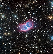 NGC 2899 gezegenimsi nebula.jpg'nin yeni ESO'nun VLT görüntüsü