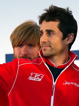 Nicolas Prost and Nick Heidfeld 2014 WEC Fuji