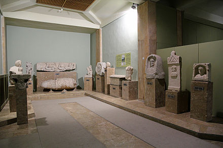 Niğde Arkeoloji Müzesi'nde Tyana'dan eserler