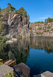 Norrkila abandoned granite quarry