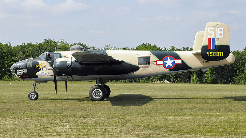 File:North American B-25J Mitchell, Private JP6860726.jpg