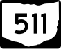 Маркер State Route 511