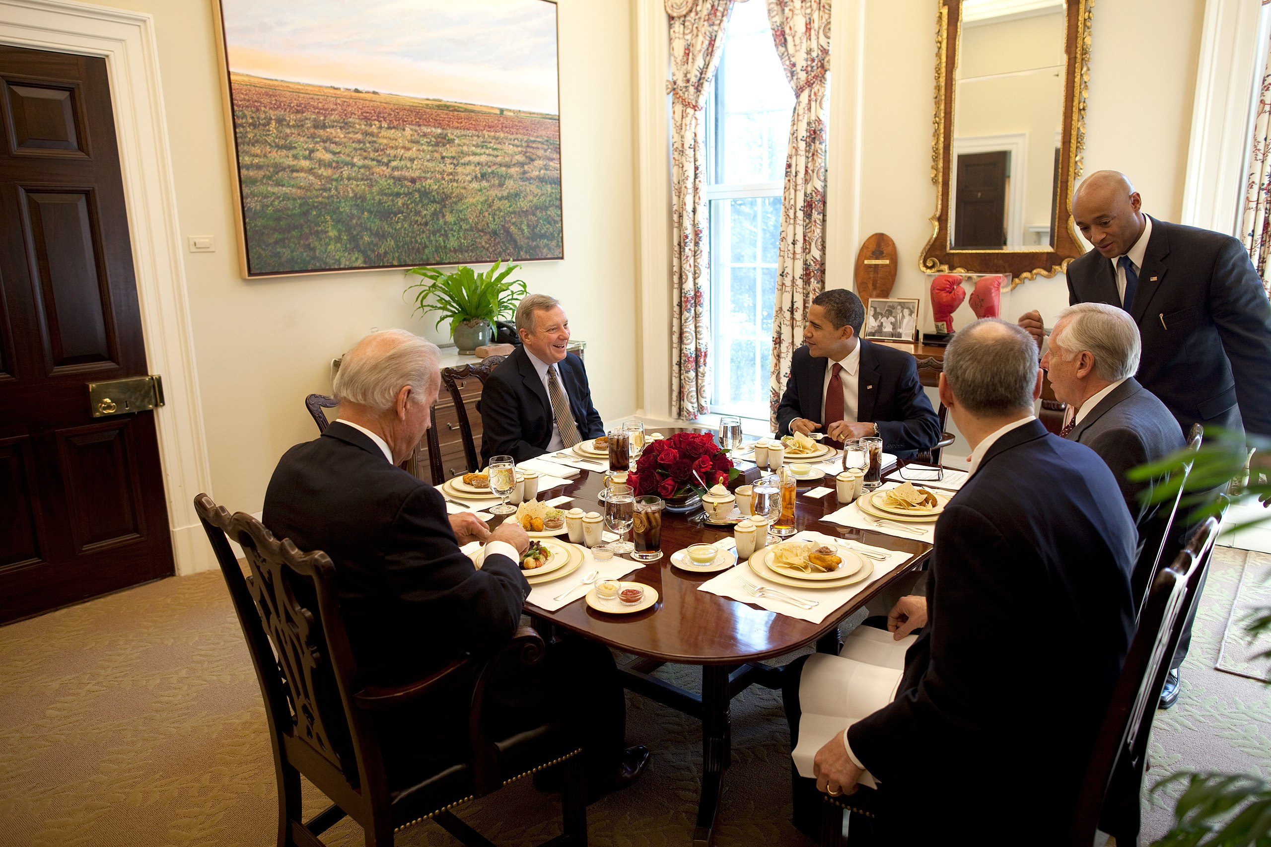 File:Obama,Biden,Richard Durbin and Steny, - Wikimedia Commons