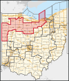 Ohio's 5th congressional district (since 2023).svg