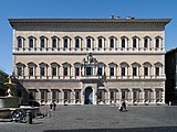 Palacio Farnesio, Roma (1514-1546), terminado después de 1546 por Miguel Ángel