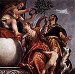 Paolo Veronese - A szerelem allegóriája, IV - Boldog Unió - WGA24961.jpg