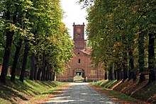 Mandria castle ParcoMandria BorgoCastello retro.jpg