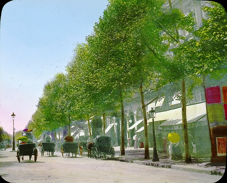 File:Paris Exposition street scene, unidentified, Paris, France, 1900.jpg