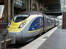 Eurostar e320 at Gare du Nord in Paris Paris Nord 2017 2.jpg