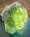 Peridot crystal, 193 ct, by Steve Jurvetson