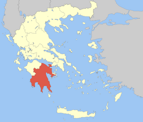 peloponés mapa Peloponés (kraj) – Wikipedie peloponés mapa