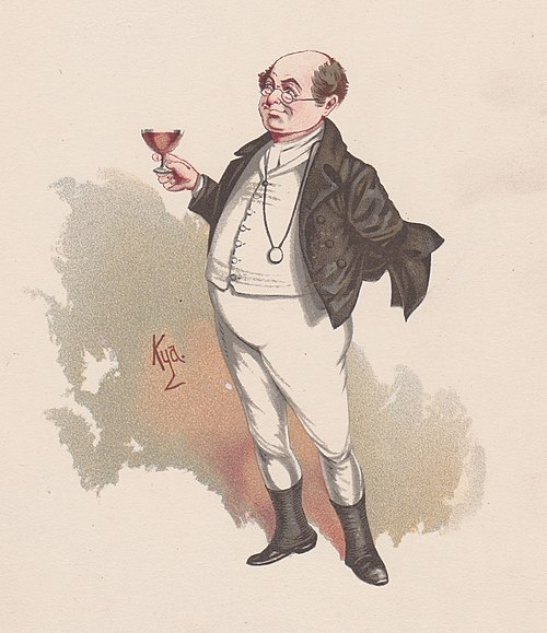 Mr.Pickwick illustrated by 'Kyd' (1889)