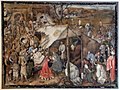 Adoration of the Magi 1556. tempera on canvas medium QS:P186,Q175166;P186,Q12321255,P518,Q861259 . 121.5 × 168 cm (47.8 × 66.1 in). Royal Museums of Fine Arts of Belgium, City of Brussels