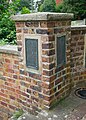 The war memorial in Kemsing, erected in 1921. [128]