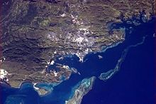 Port Moresby, seen from the International Space Station PortMoresbyFromTheISS.jpg